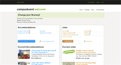 Desktop Screenshot of campusboard.at